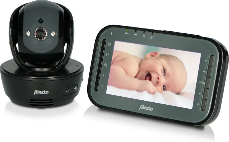 DVM200MBK - Babyfoon met Camera - Op afstand Beweegbaar by Alecto in Zwart – product photo