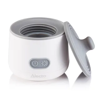 Flessenwarmer - Draagbare Baby Flessenwarmer voor Onderweg en Thuis - Geschikt voor vrijwel alle Babyflessen - Draadloos - BW1000 - Wit von Alecto in Wit – BW1000 – Produktfoto 2 von 4