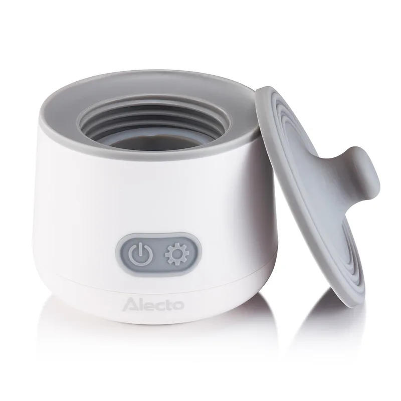 Flessenwarmer - Draagbare Baby Flessenwarmer voor Onderweg en Thuis - Geschikt voor vrijwel alle Babyflessen - Draadloos - BW1000 - Wit von Alecto in Wit – BW1000 – Produktfoto 2 von 4