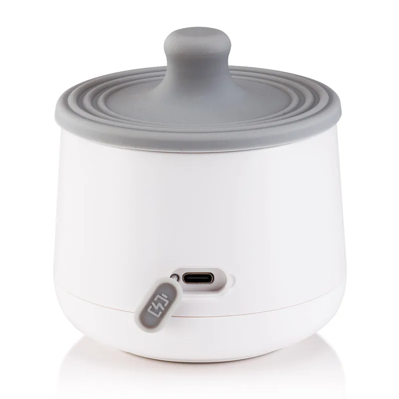 Flessenwarmer - Draagbare Baby Flessenwarmer voor Onderweg en Thuis - Geschikt voor vrijwel alle Babyflessen - Draadloos - BW1000 - Wit von Alecto in Wit – BW1000 – Produktfoto 4 von 4