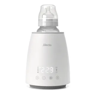 Flessenwarmer - Opwarmen, ontdooien en steriliseren - Geschikt voor alle gangbare flessen - 500W - BW900 - Wit von Alecto in Wit – BW900 – Produktfoto 4 von 4