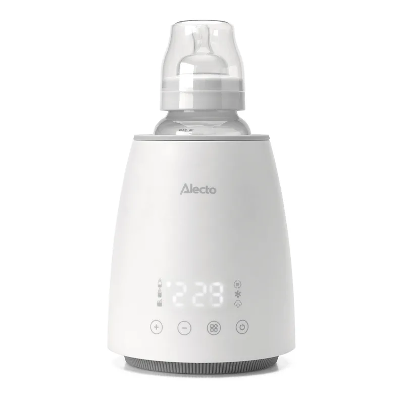 Flessenwarmer - Opwarmen, ontdooien en steriliseren - Geschikt voor alle gangbare flessen - 500W - BW900 - Wit von Alecto in Wit – BW900 – Produktfoto 4 von 4