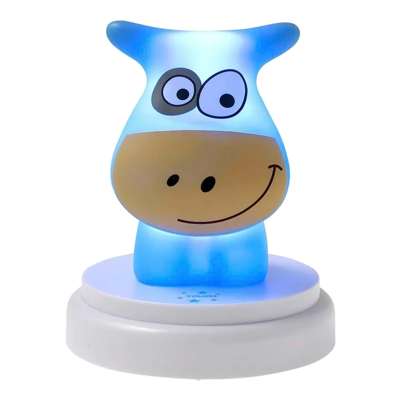 LED-nachtlampje van Alecto in Blauw, 12 × 14,5 mm – productfoto