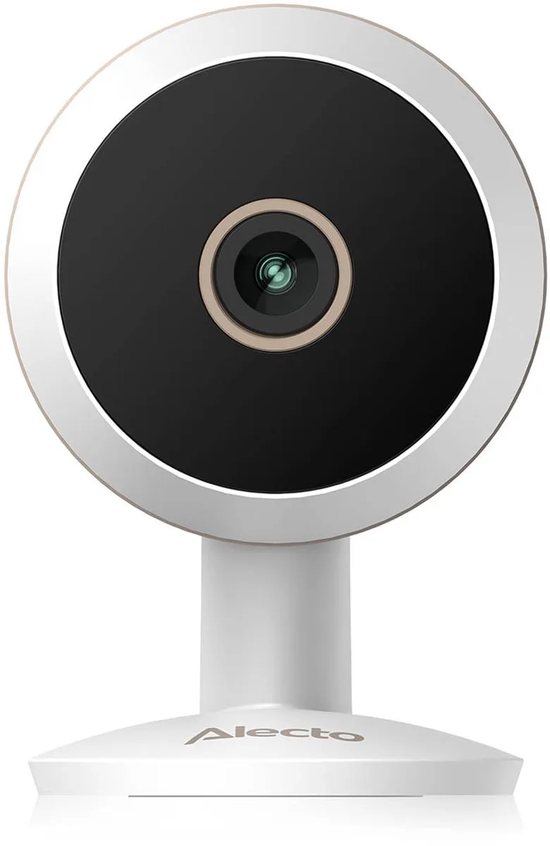 SMARTBABY8 - Wifi Babyfoon met Camera - HD Video Babyfoon met App by Alecto in Taupe-Wit – product photo