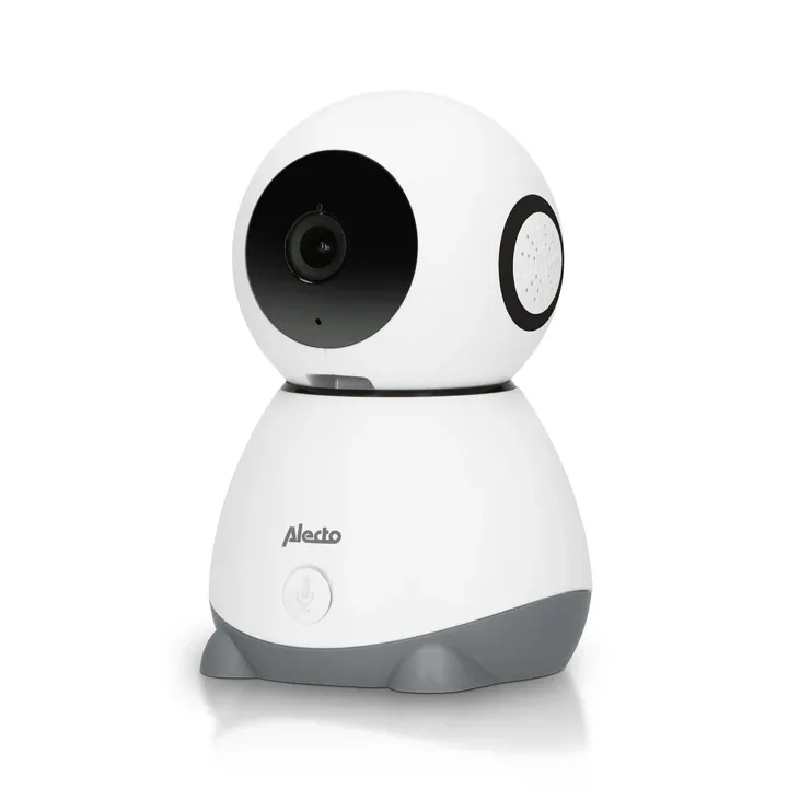 Wifi Babyfoon met Camera en App - Full HD - Op afstand beweegbaar - Melding bij beweging en geluid - SMARTBABY10 by Alecto in White – product photo 3 of 4