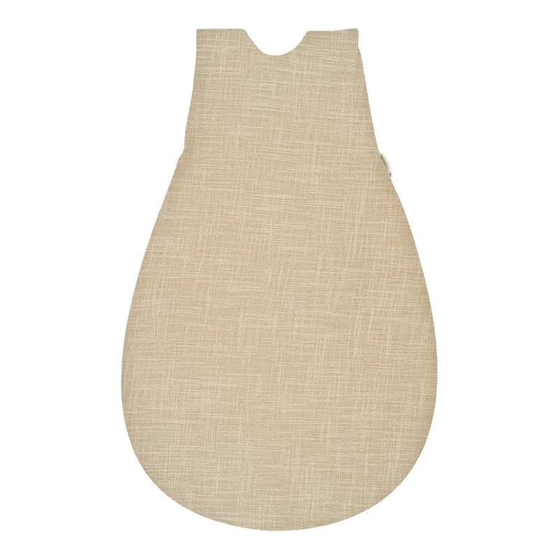 Baby-Mäxchen Ganzjahresschlafsack Slub Musselin 2.5 TOG från Alvi i Beige – produktbild