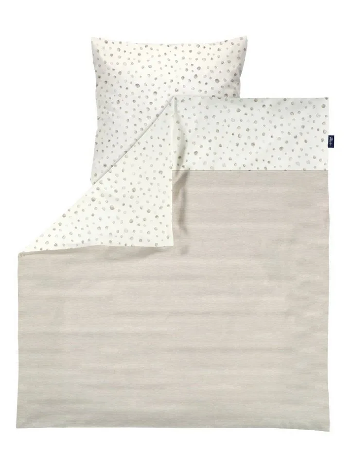 Babybettwäsche Bettwäsche Baumwolle, Baumwolle, 2 teilig, atmungsaktiv by Alvi in Beige – product photo