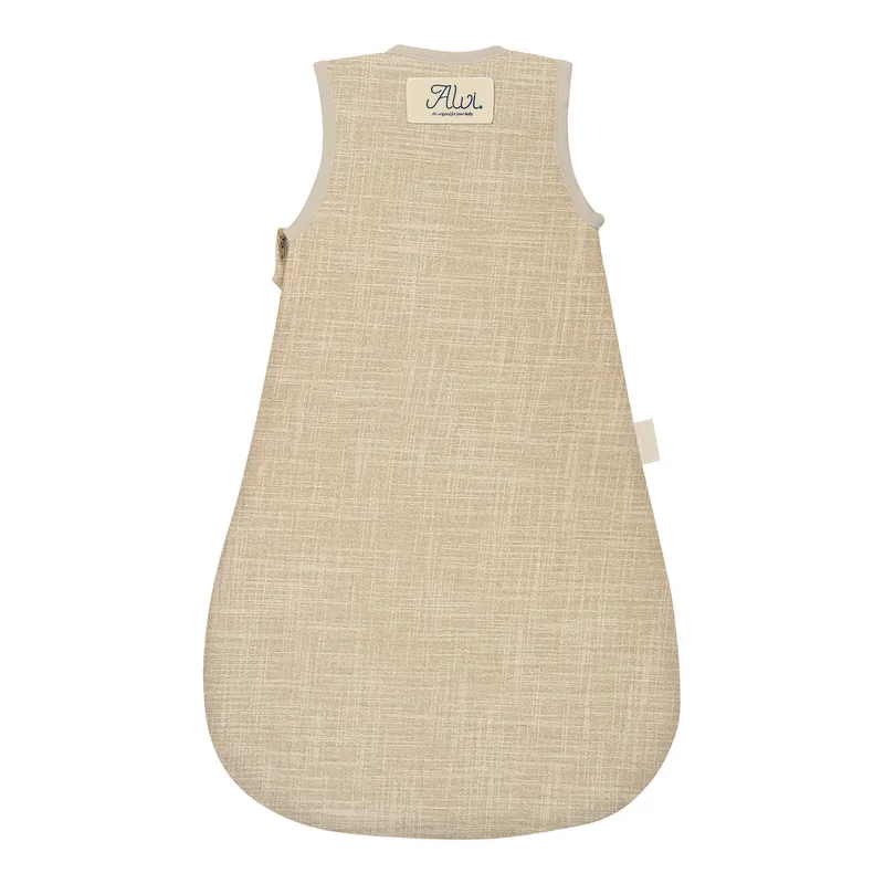 Ganzjahresschlafsack Baby-Maxime Slub Muslin 2.0 TOG by Alvi in Beige – product photo