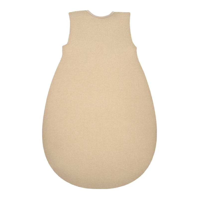 Ganzjahresschlafsack Mäxchen Thermo Waffelpiqué 2.5 TOG fra Alvi i Beige – produktbillede