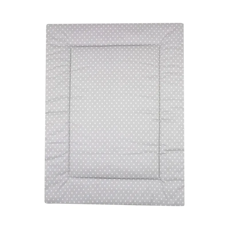 Krabbeldecke 100x135 cm fra Alvi i Sølv, 135 × 100 mm – produktbillede