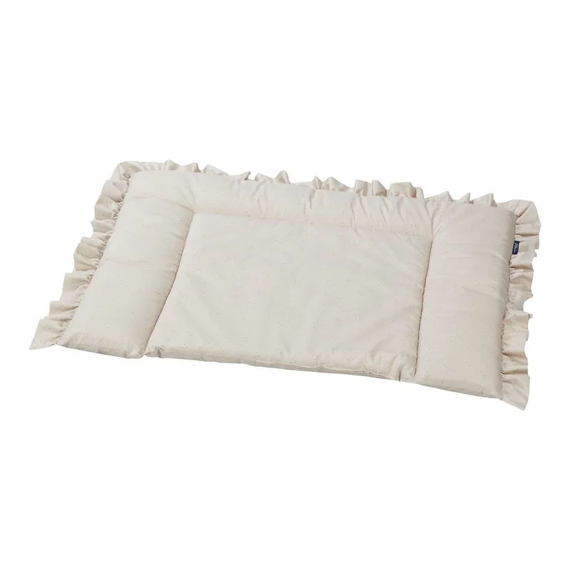 Wickelauflage Volant 70x85 cm Organic Cotton by Alvi in Beige – product photo 1 of 3