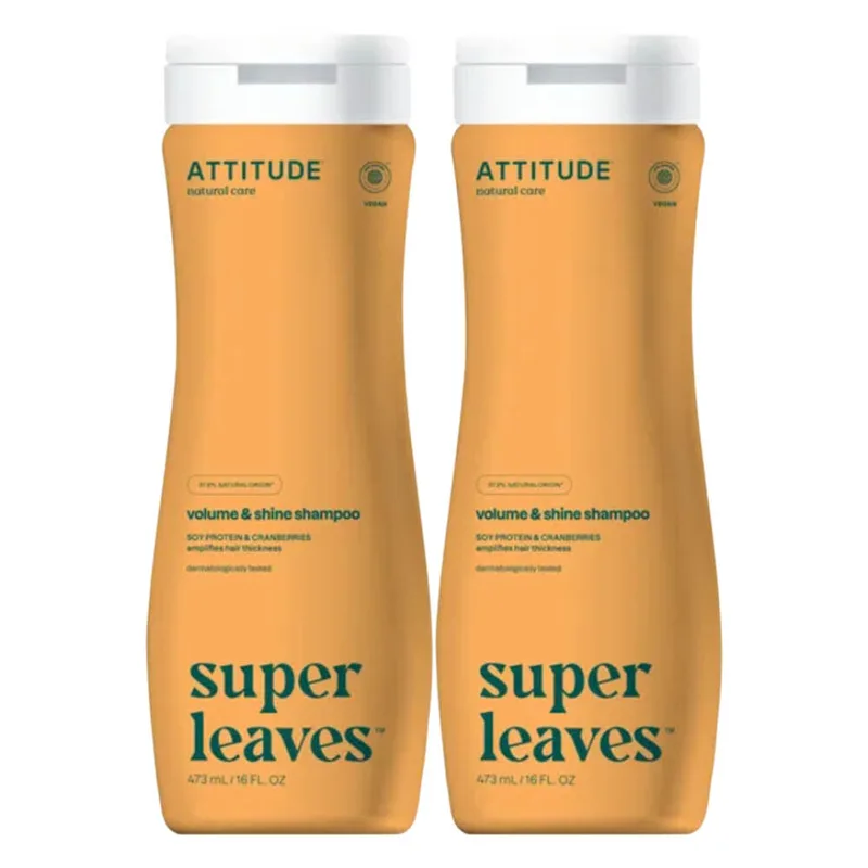 2x Attitude Shampoo Volume Shine Soy Protein & Cranberries 473 ml von Attitude – Produktfoto