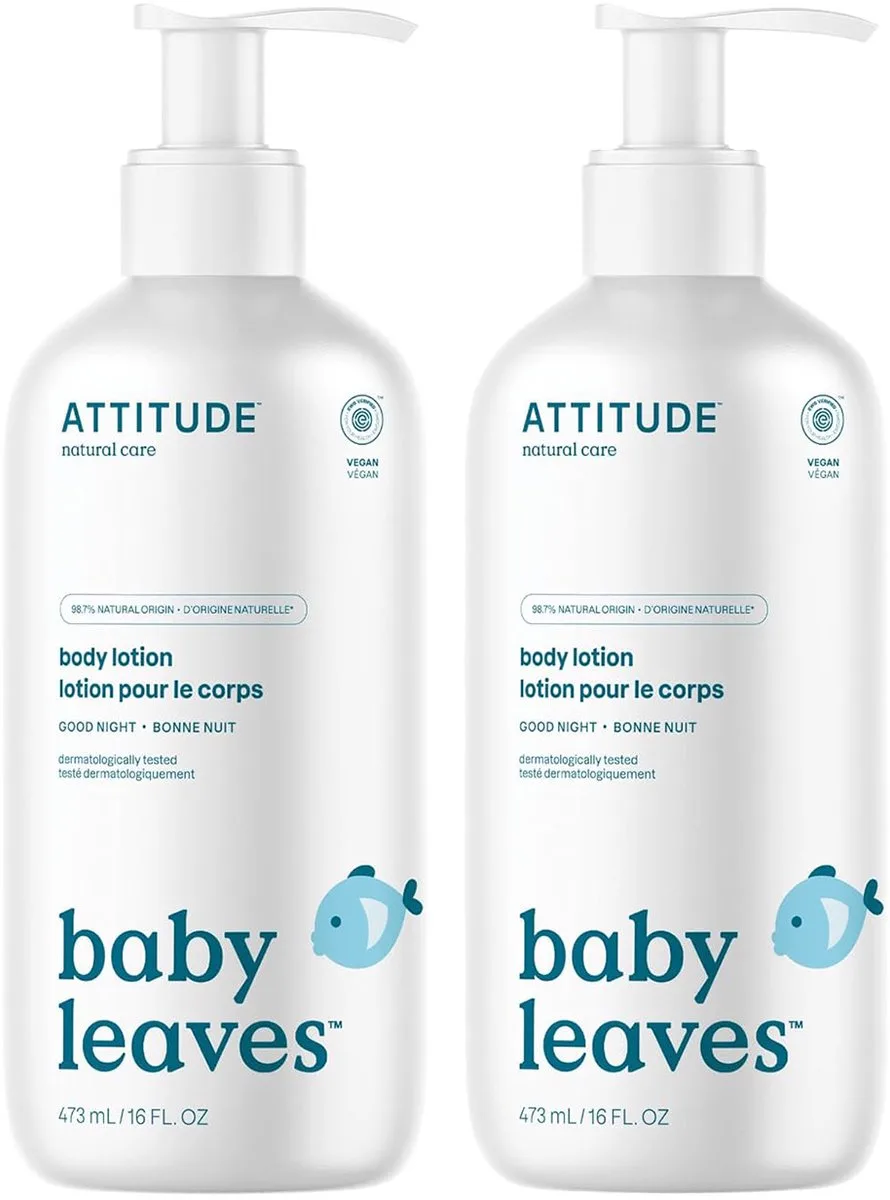 Body Lotion Good Night Bundel - Baby Leaves ECO - duurzaam de Attitude – photo produit