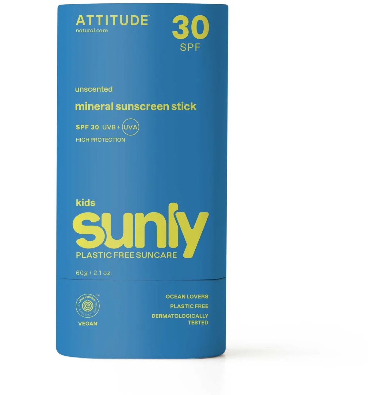 zonnebrandstick - baby & kind - SPF 30 - ongeparfumeerd de Attitude – photo produit