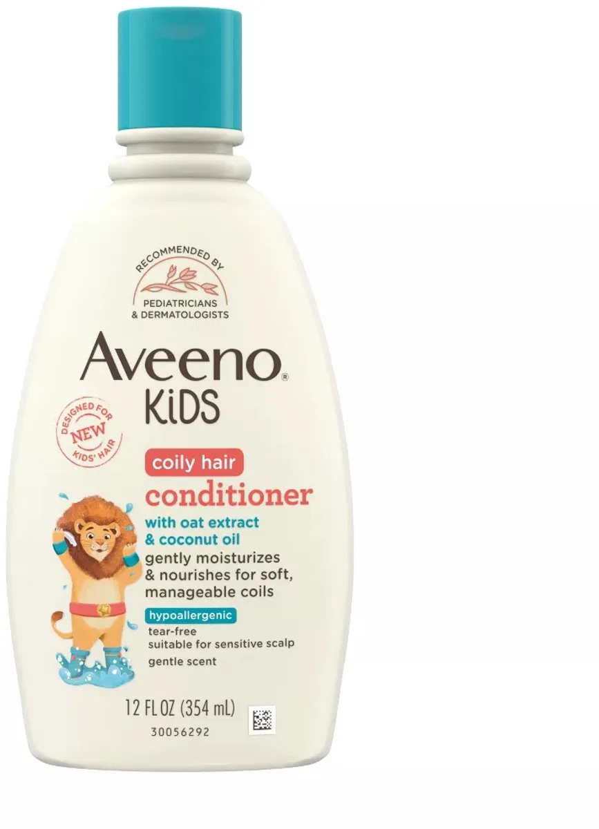 Kids' Coily Hair Conditioner – Voor Krullend & Afro Haar – Baby & Kinderen – 354ml von Aveeno – Produktfoto