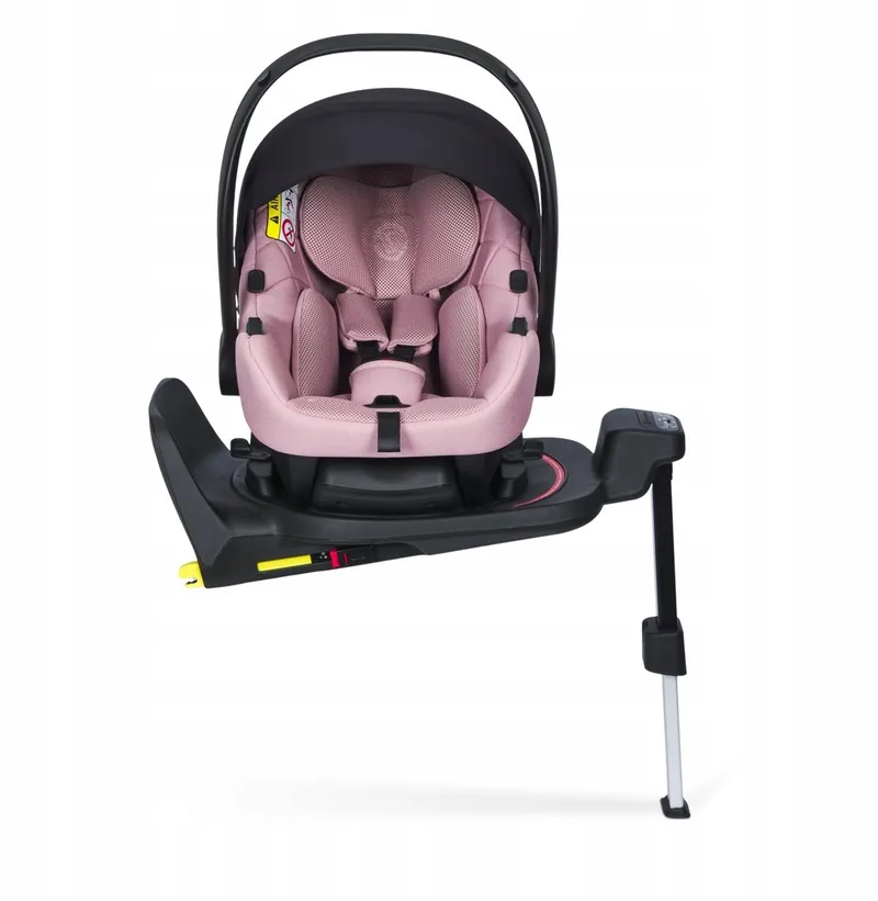 Cosmo AirFlow i-Size baby autostoeltje (0-13 kg) met IQ Orbit basis från Avionaut i Roze – produktbild