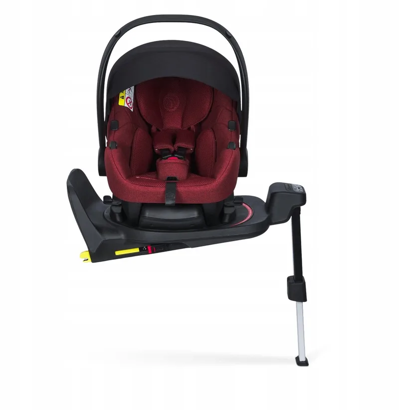 Cosmo AirFlow i-Size baby-autostoeltje (0-13kg) met IQ Orbit draaibasis från Avionaut i Rood – produktbild