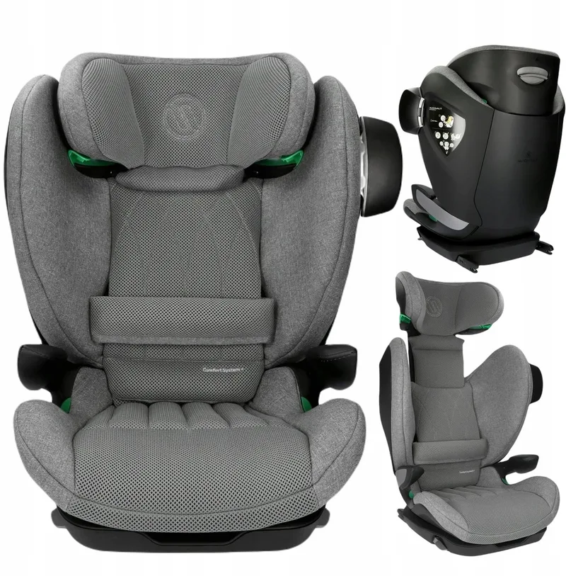 MaxSpace AirFlow Autostoel i-Size R129 ISOFIX 100-150cm by Avionaut in Grijs – product photo