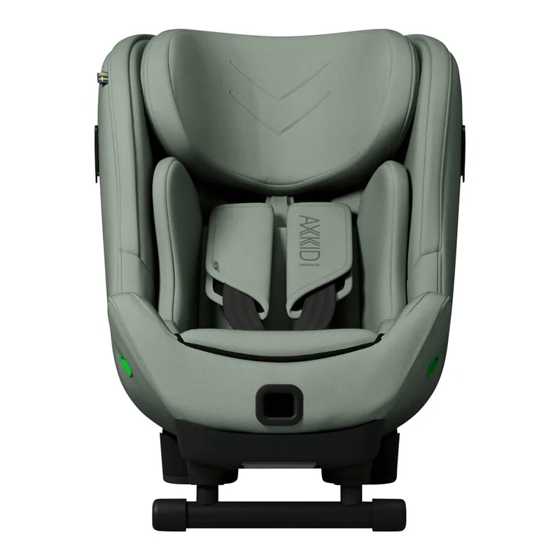 Kindersitz Minikid 4 Max von Axkid in Grün, 4400 × 5400 × 6600 mm – Produktfoto