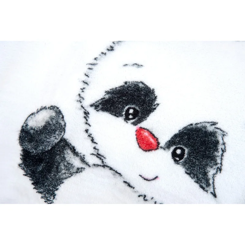 Babydecke Fynn Panda 75x100 cm de Baby Best en Blanc, 1000 × 750 mm – photo produit 2 sur 2