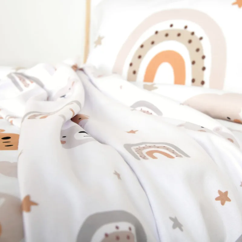 Babydecke Microfaserflausch 75x100 cm de Baby Best en Blanc, 100 × 75 mm – photo produit