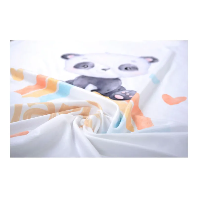 Babydecke Microfaserflausch 75x100 cm de Baby Best en Blanc, 100 × 75 mm – photo produit