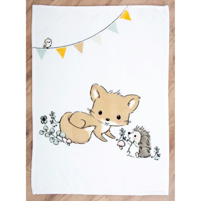 Babydecke Waldfreunde 75x100 cm