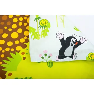 Der Maulwurf Renforcé-Bettwäsche 40x60 / 100x135 cm de Baby Best en Multicolore – photo produit 2 sur 2
