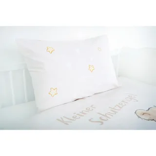 Flanell Wende-Bettwäsche 40x60 / 100/135 cm von Baby Best in Beige – Produktfoto 2 von 3
