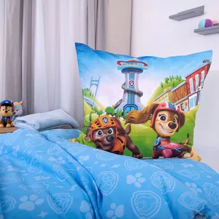 Paw Patrol Renforcé Wende-Bettwäsche 80x80 / 135x200 cm de Baby Best en Bleu, 37 × 26 × 3 mm – photo produit 1 sur 3