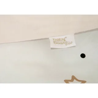 Renforcé Wende-Bettwäsche Little Dreamer 40x60 / 100x135 cm de Baby Best en Beige – photo produit 2 sur 3