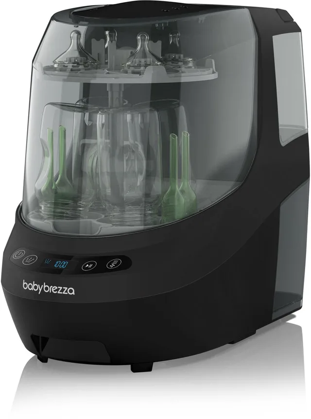 Bottle Washer Pro – Flessenwasser, Sterilisator & Droger – Voor Babyflessen en Kolfonderdelen