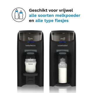 Formula Pro Advanced – Automatische Flesvoeding Maker – Babyfles Apparaat – All Black fra Baby Brezza i Sort – produktbillede 4 af 4