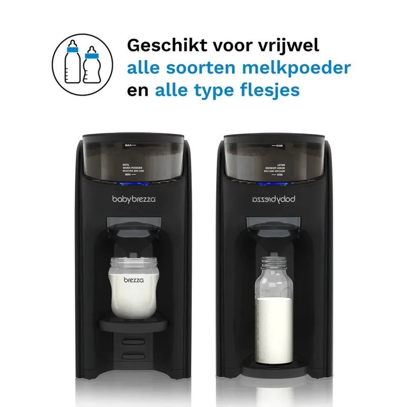 Formula Pro Advanced – Automatische Flesvoeding Maker – Babyfles Apparaat – All Black fra Baby Brezza i Sort – produktbillede 4 af 4