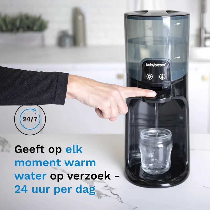 Instant Warmer – Direct Warm Water voor Flesvoeding – Flessenwarmer fra Baby Brezza i Sort – produktbillede 2 af 4