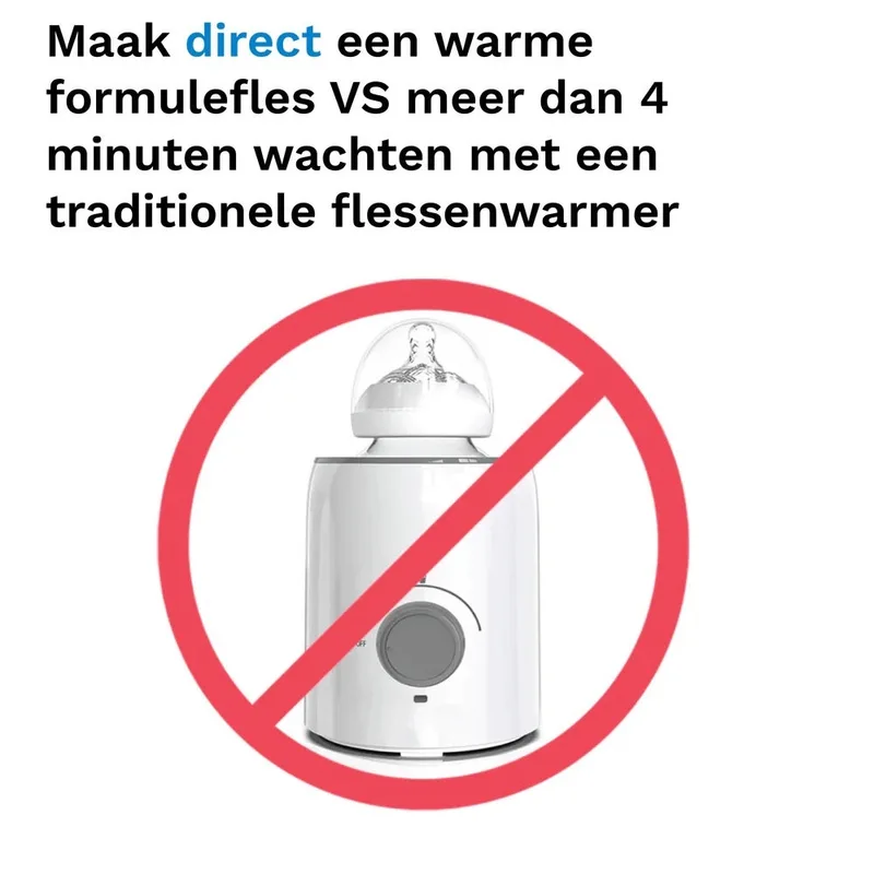 Instant Warmer – Direct Warm Water voor Flesvoeding – Flessenwarmer fra Baby Brezza i Sort – produktbillede 4 af 4
