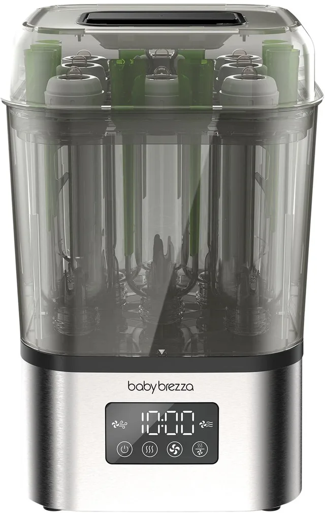 SuperQuick 10-Minute Sterilizer Dryer – Flessen Sterilisator & Droger – Klaar in 10 minuten – Stainless Steel