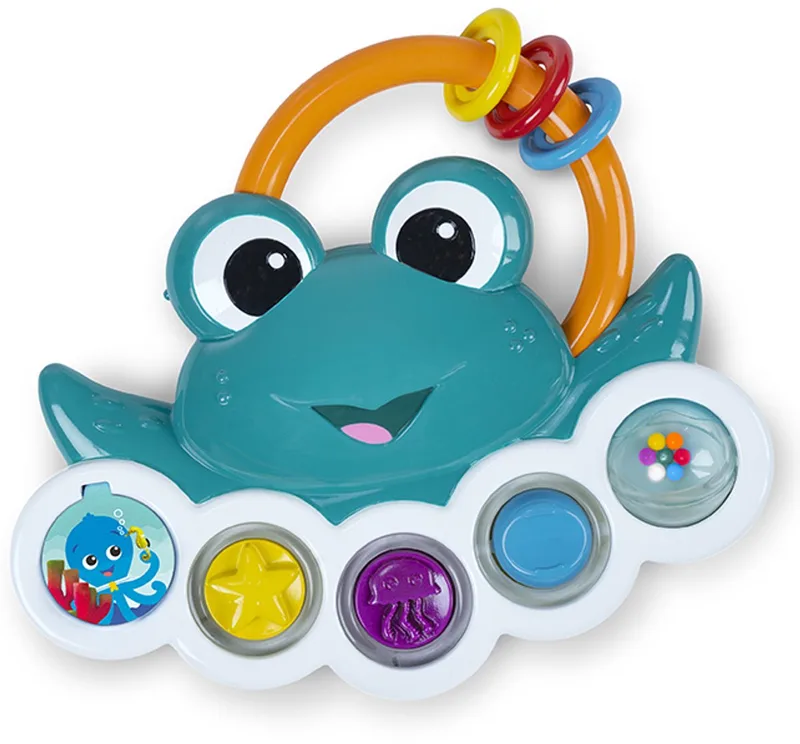 Baby activity rammelaar busy bubbles van Baby Einstein in Groen – productfoto