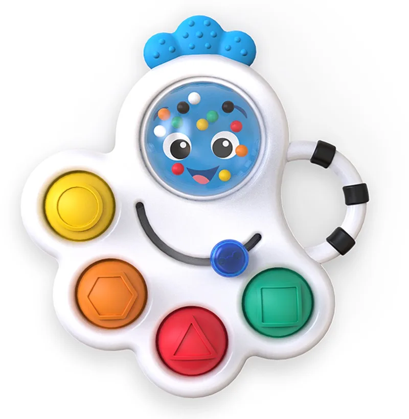 Baby rammelaar en bijtring sensory pops von Baby Einstein in Mehrfarbig – Produktfoto