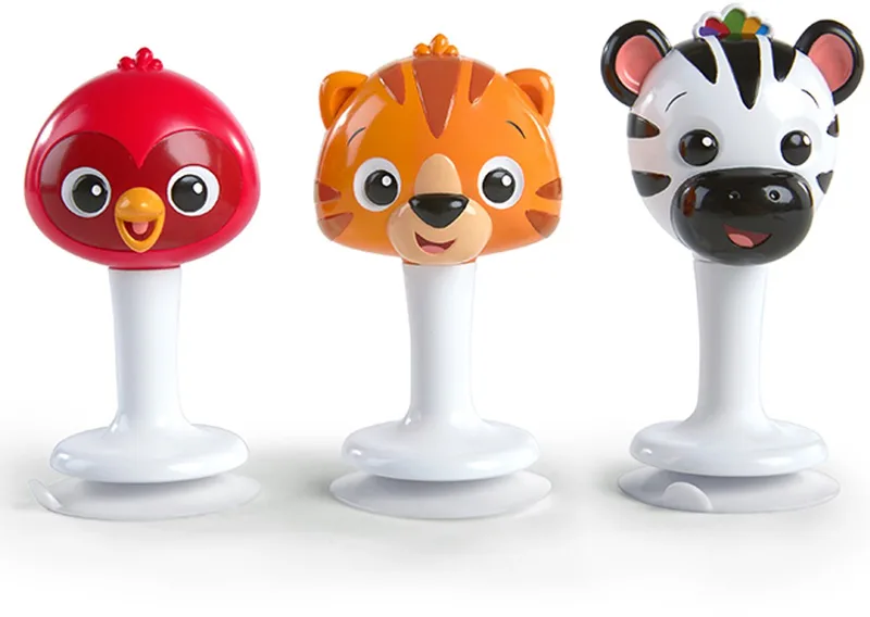 Baby rammelaar set met zuignappen van Baby Einstein in Meerkleurig – productfoto