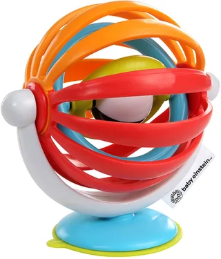 Baby rammelaar zuignap sticky spinner van Baby Einstein in Meerkleurig – productfoto 1 van 3