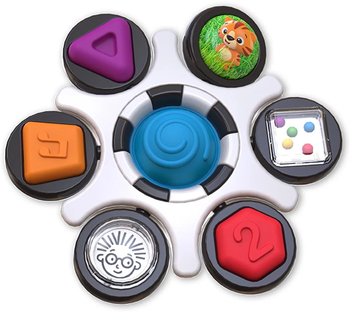 Baby sensory speelgoed curiosity clutch de Baby Einstein en Multicolore – photo produit