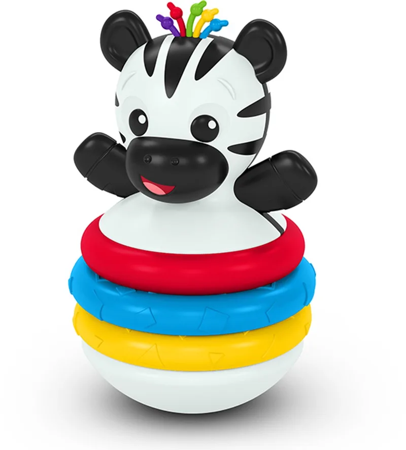 Baby stapel tuimelaar met bijtringen van Baby Einstein in Meerkleurig – productfoto