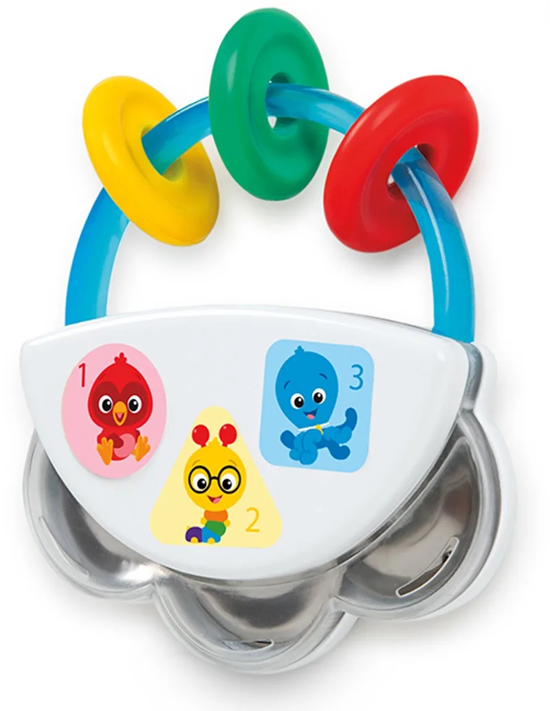 Baby tamboerijn en rammelaar van Baby Einstein in Meerkleurig – productfoto