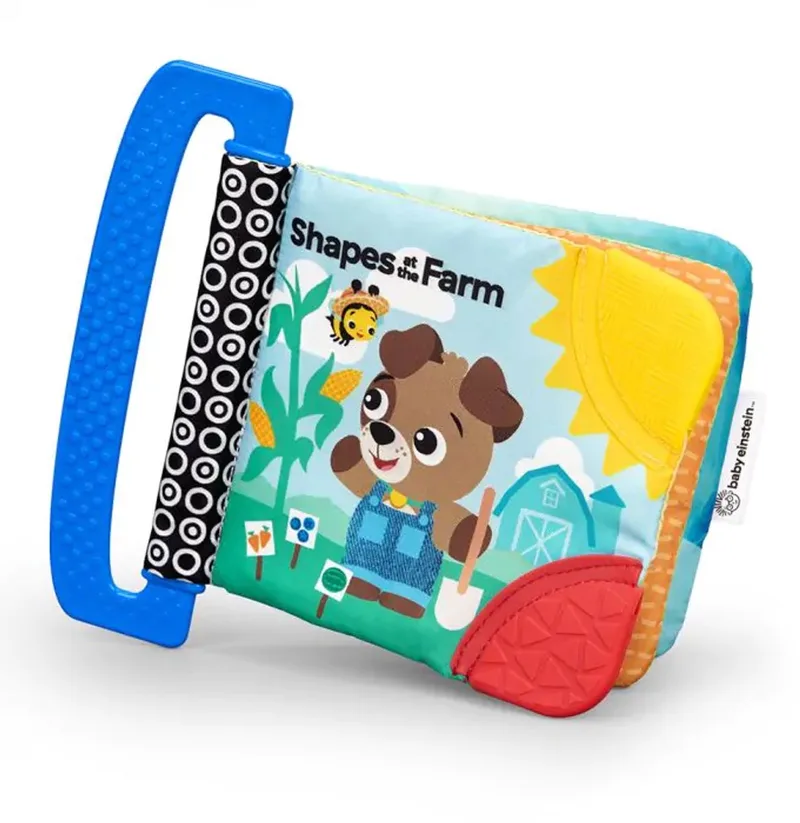 Babyboekje met bijtring Boerderij van Baby Einstein in Meerkleurig – productfoto