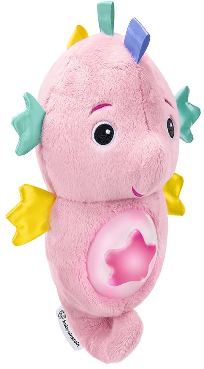knuffel zeepaardje roze - pluche knuffel speelgoed. van Baby Einstein in Meerkleurig – productfoto