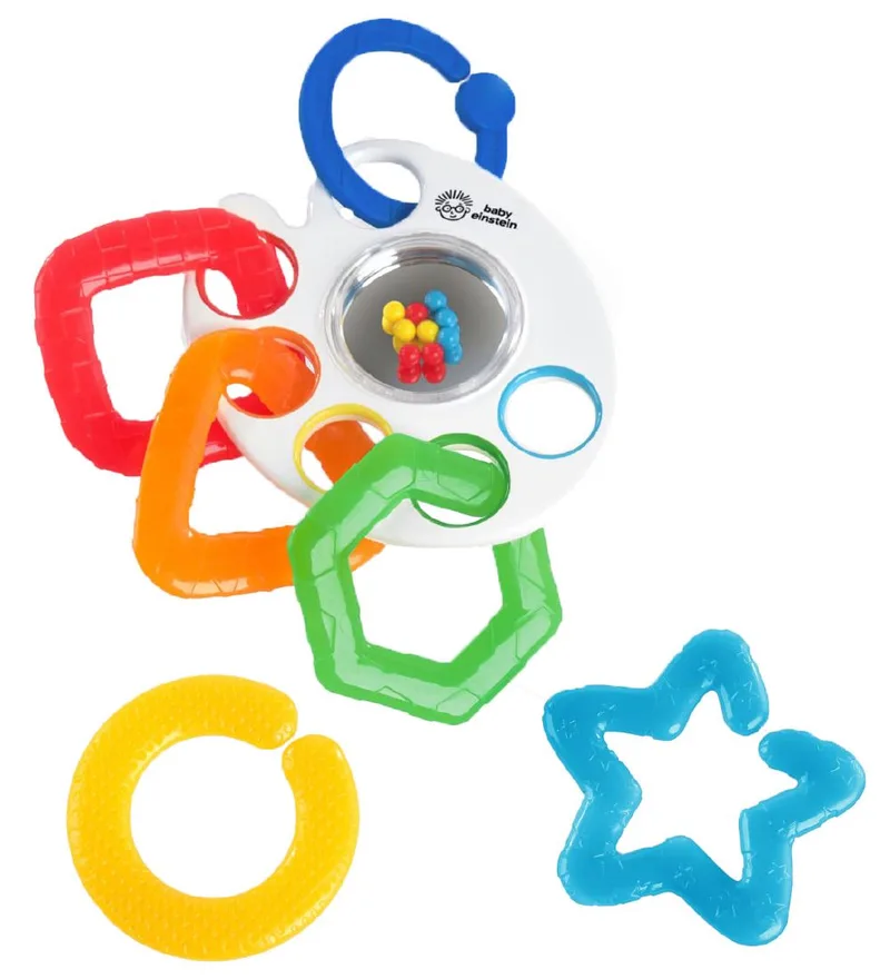 Rammelaar m. Bijtring - Schudden, Rammelen & Verza van Baby Einstein – productfoto