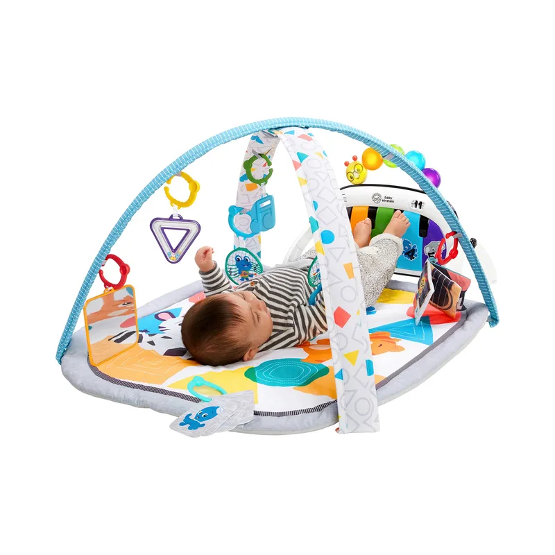 Baby discovery gym 4-in-1 kickin' tunes van Baby Einstein in Meerkleurig, 86 × 68,5 × 46 mm – productfoto