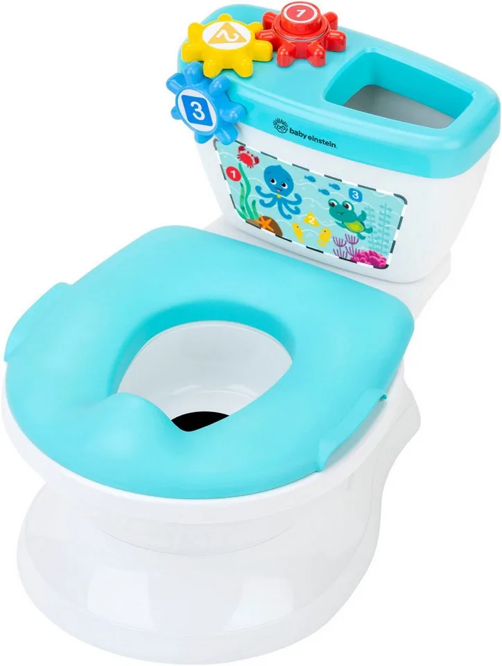 Zindelijkheidstrainer Geared for Success™ 2-in-1 Potty Training System, met geluid van Baby Einstein in Meerkleurig – productfoto