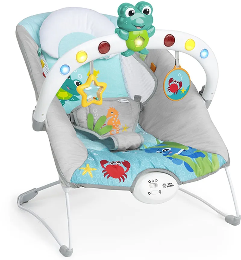 Wipstoel ocean explorers kick 'n tunes van Baby Einstein in Meerkleurig – productfoto